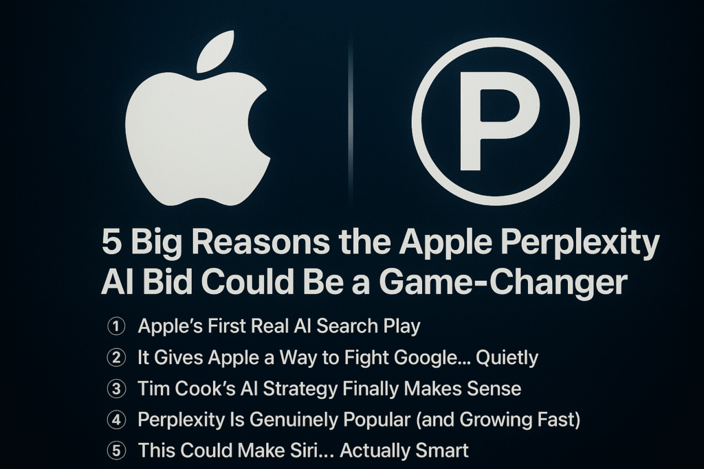 Apple Perplexity AI bid