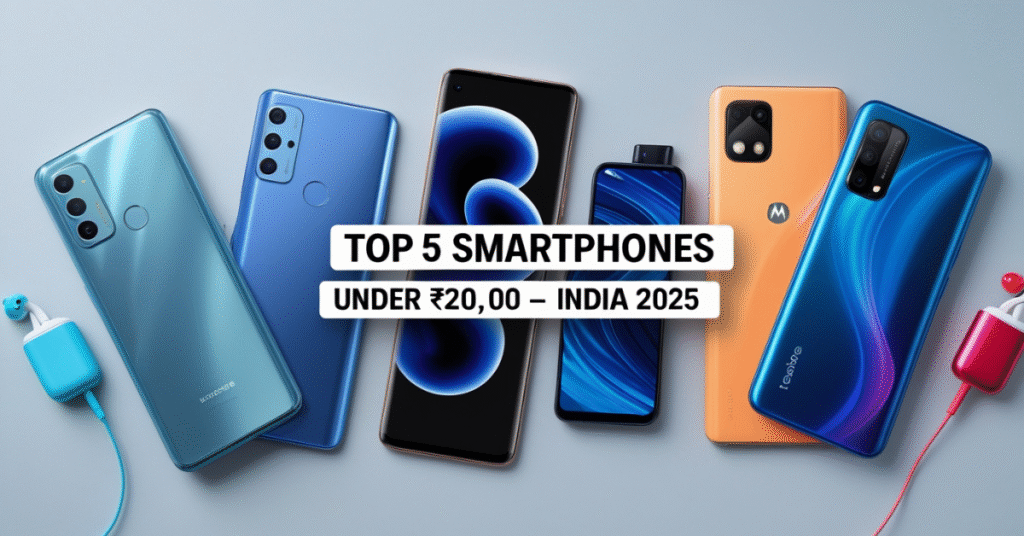 Best Smartphones Under ₹20,000 in India 2025