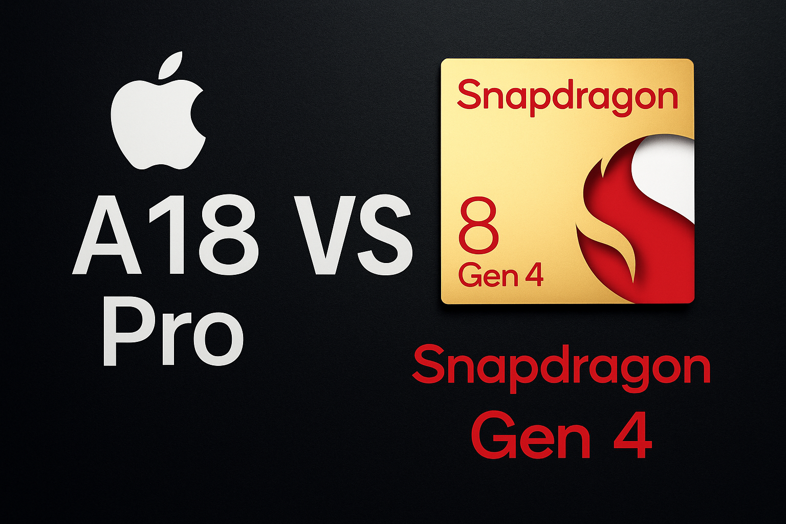 Which is better, A18 Pro or Snapdragon 8 Gen 4?