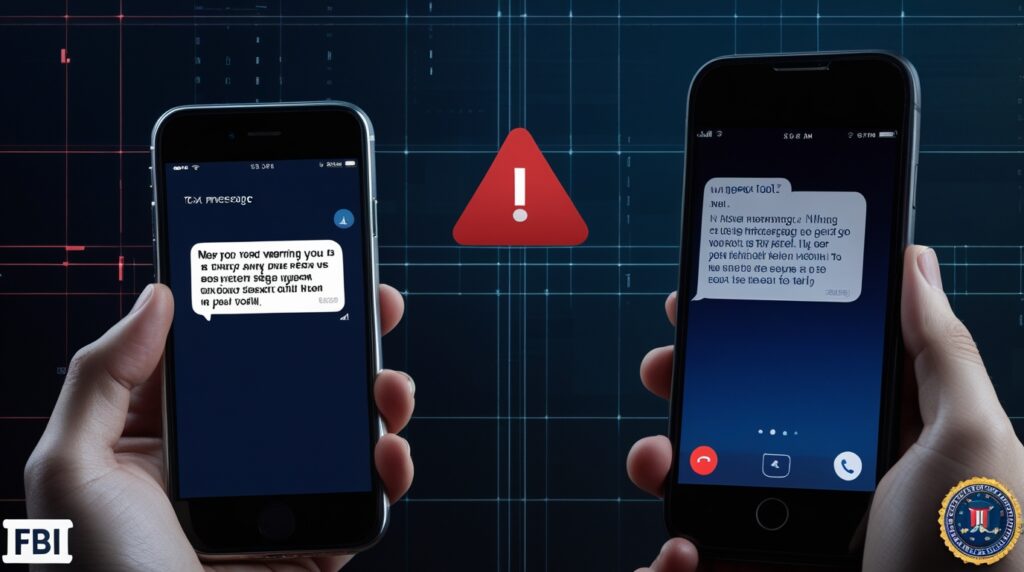 FBI Warns iPhone Android Text Messages