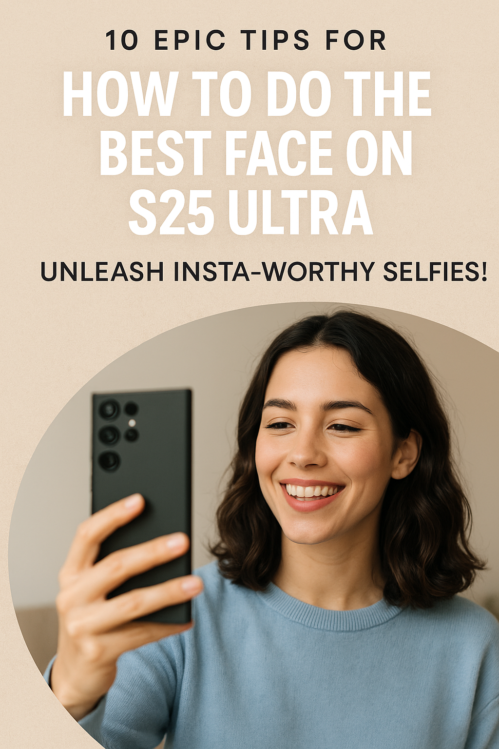 How to do the best face on S25 Ultra